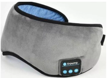 Wirelles Music Máscara Dormir Bluetooth