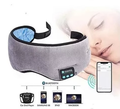 Wirelles Music Máscara Dormir Bluetooth