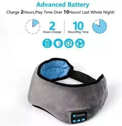 Wirelles Music Máscara Dormir Bluetooth