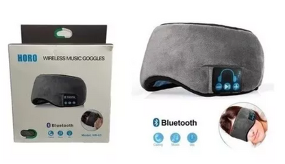 Wirelles Music Máscara Dormir Bluetooth